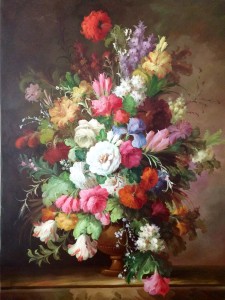 schilderij front aanzicht